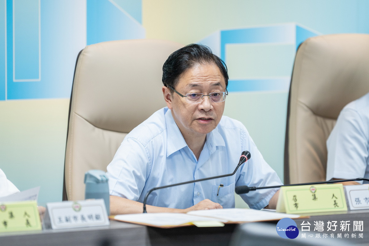 桃園張善政主持113年7、8月份「道路交通安全督導會報」。<br /><br />
