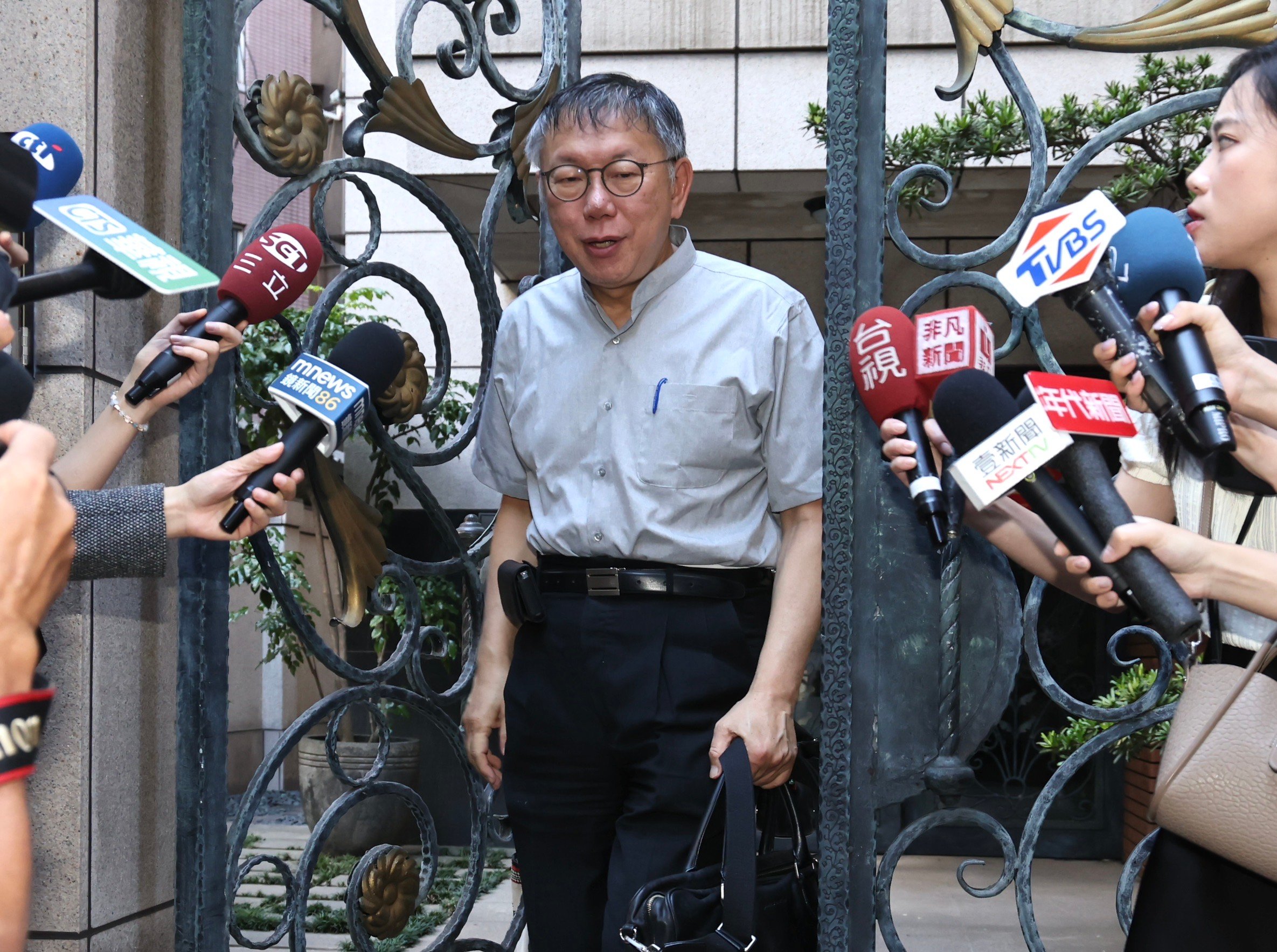 傳出民眾黨主席柯文哲要將選舉補助款購置的商辦信託,民眾黨中央委員馮啟彥證實,信託後要歸歸民眾黨、公益團體免費借用。資料照片/林啟弘攝