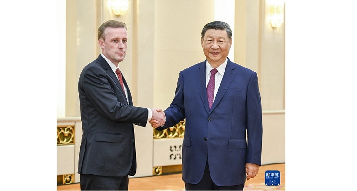 習近平會見美國總統國家安全事務助理沙利文