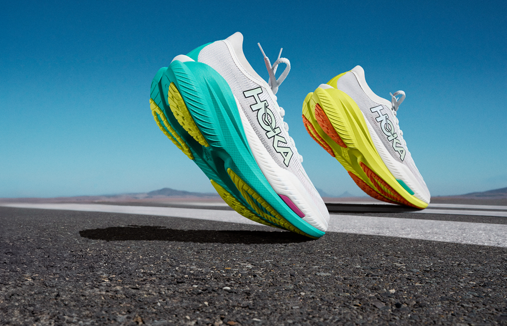 HOKA Mach X 2強化滾動式的超回彈中底為速度訓練注入熱情,9/1起於全台指定門市販售