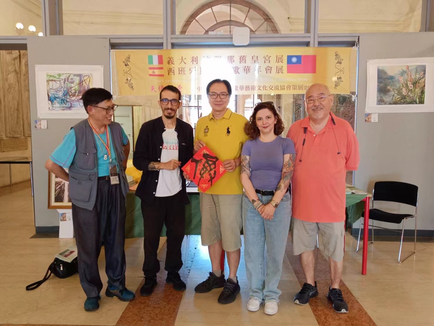 柯耀程博士受邀高雄市甲骨文學會會員暨名家書法展演講:從西方人角度看甲骨文書法!