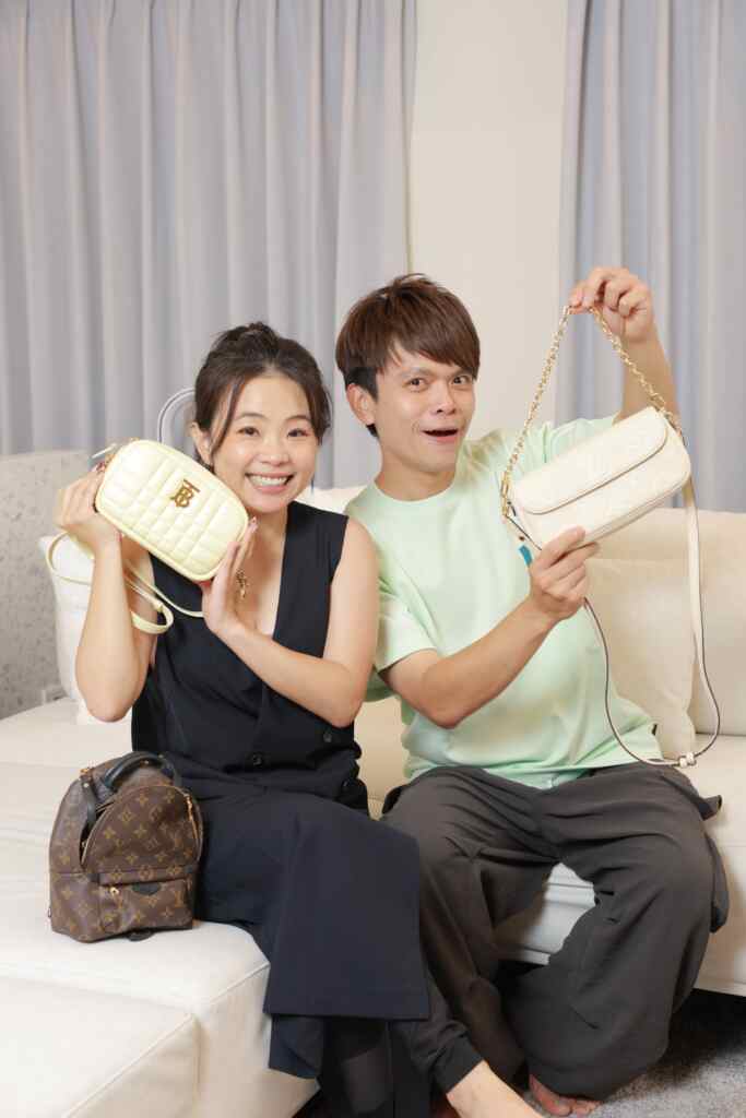 ▲蔡阿嘎貼心送老婆「二伯」生日禮物(拍拍圈提供)