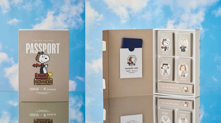 中秋限定/星宇航空 x SNOOPY「星探遨遊禮盒」皮革護照套相伴飛行
