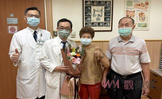 貧血暈倒竟是大腸癌出血　台中慈濟醫院：微創手術助婦人康復