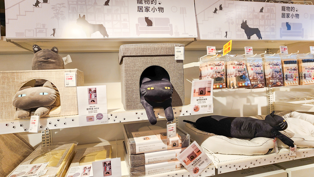 ▲宜得利全台首座「寵物生活展間」創造全方位的居家想像，也讓毛孩能擁有舒適的生活空間。（圖/記者黃淑貞攝）