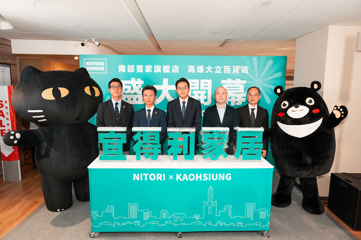 南台灣首家旗艦店宜得利家居高雄大立百貨店盛大開幕