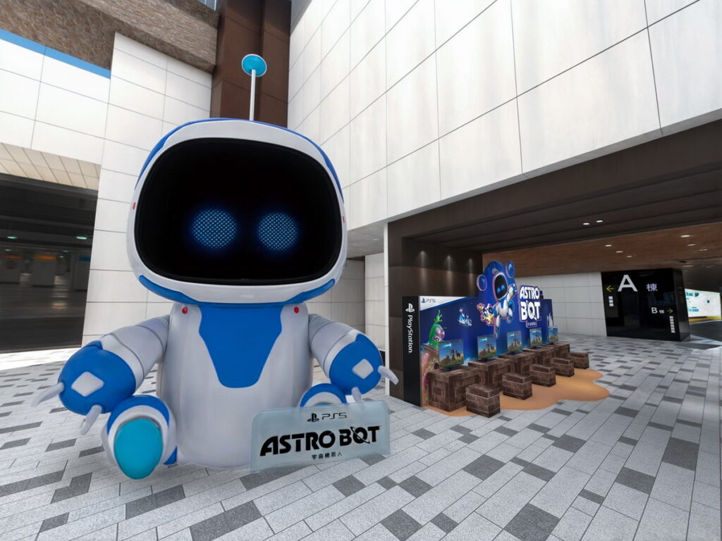 南港CITYLINK化身遊戲場景 一同與6米高宇宙機器人慶祝遊戲上市