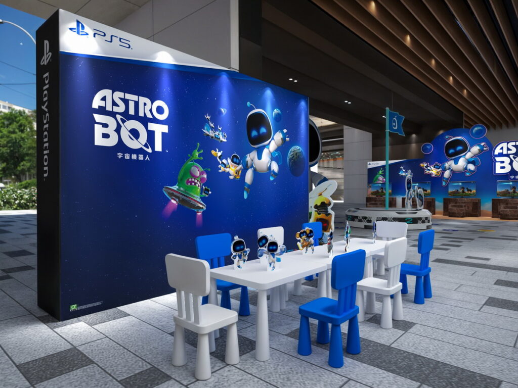 ASTRO BOT繪圖互動區 讓大小朋友一起畫出超萌宇宙機器人