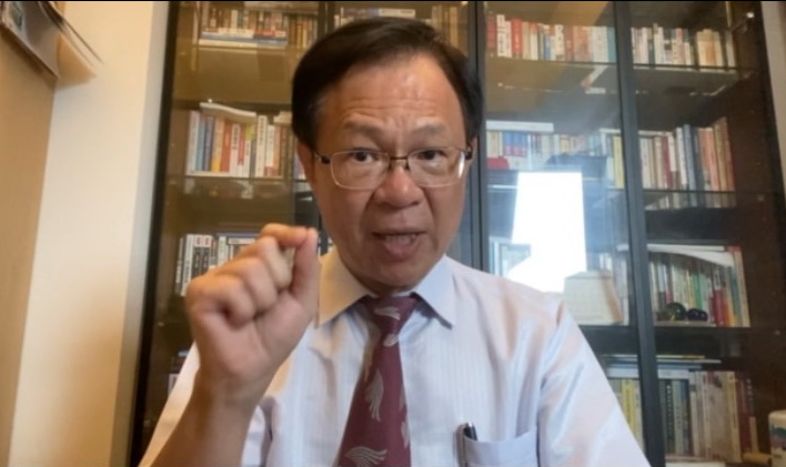 張啓楷說,監察院今天的記者會,證實該機關的功能不彰,所謂的調查、糾正、彈劾等,更加只是「看人下菜碟」的工具罷了!(記者包克明 翻攝)