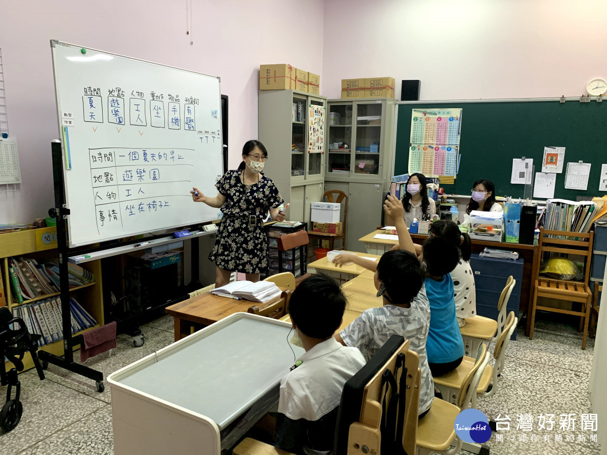 沙鹿國小教師周珊如。