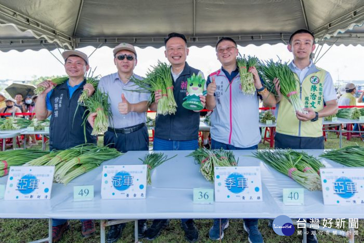大溪韭菜,品質良好、營養豐富。