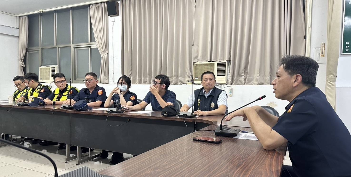 台北市政府警察局強調,打擊犯罪、掃黑制暴是警方持續不懈的工作與責任。(記者 黃荷琇翻攝)