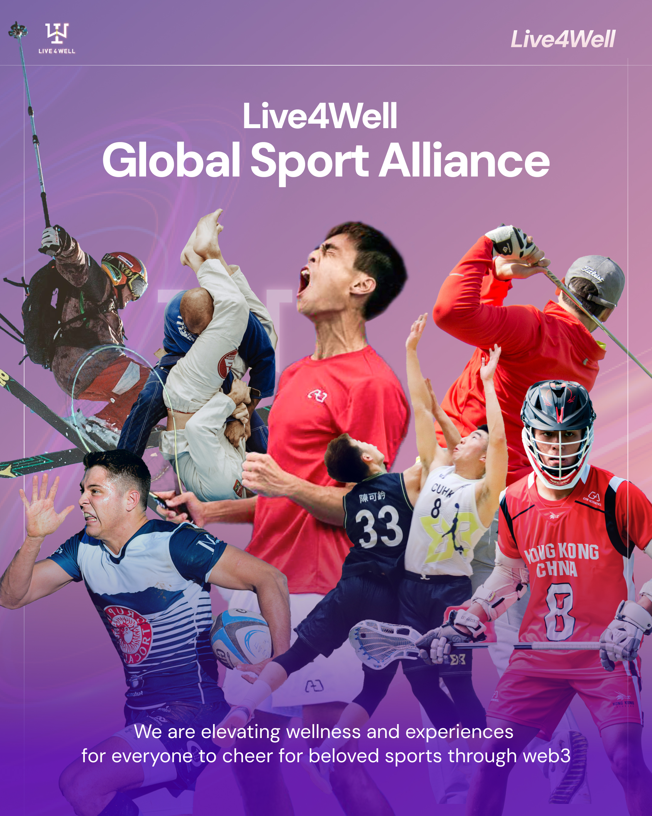 Web3運動健康管理平台Live4Well宣布進入新的發展篇章 Live4Sport 運動大聯盟