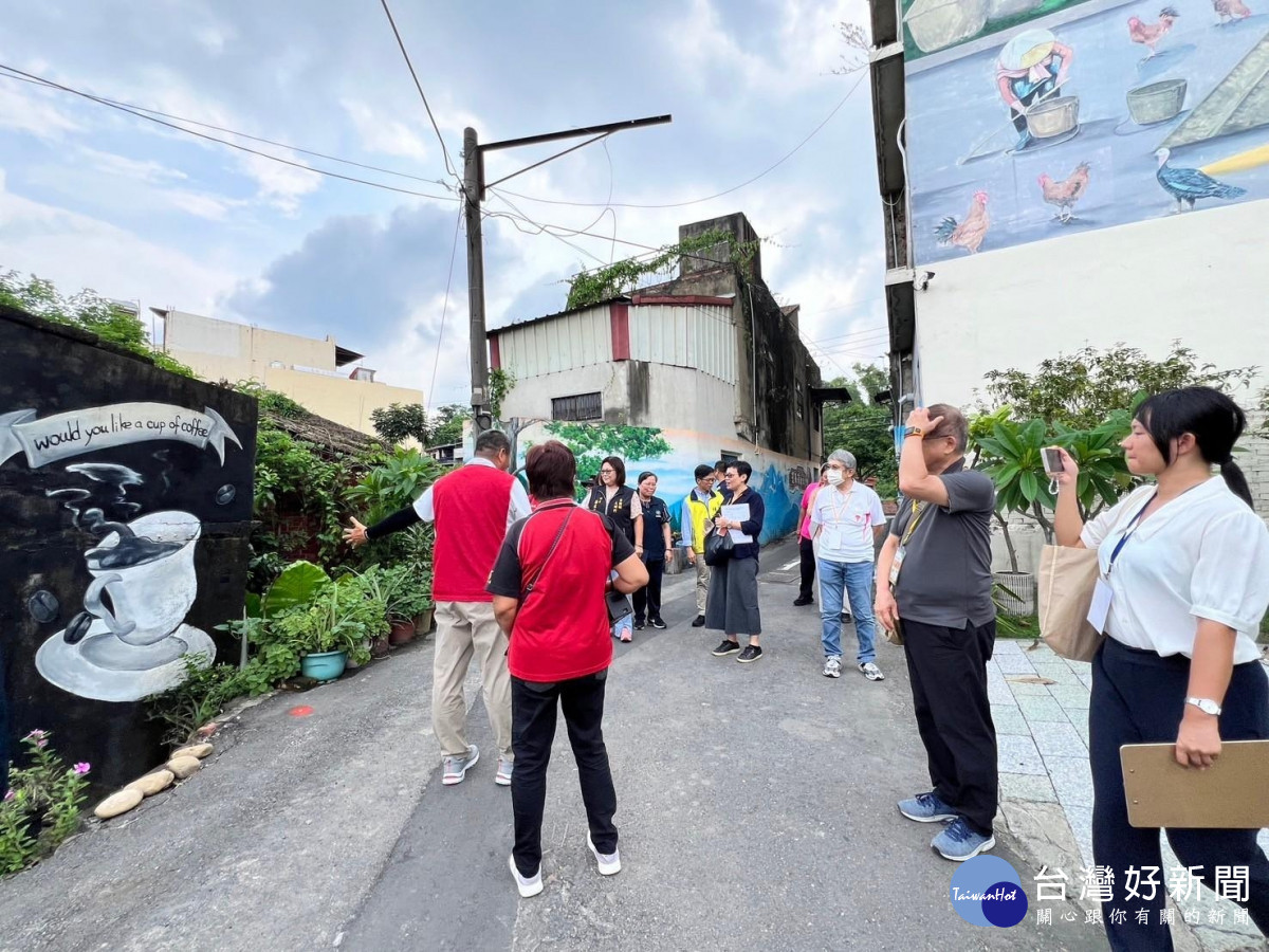 芬園鄉大埔村「咖啡小棧(社區再造)」。圖/彰化縣政府提供