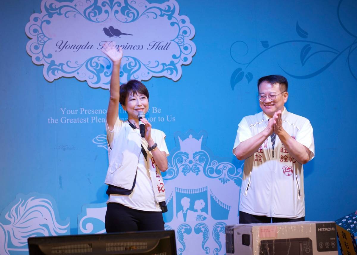 ▲媒體人出身的立法委員陳亭妃，也親自到場祝賀所有媒體朋友。（圖／台南市記者協會提供）