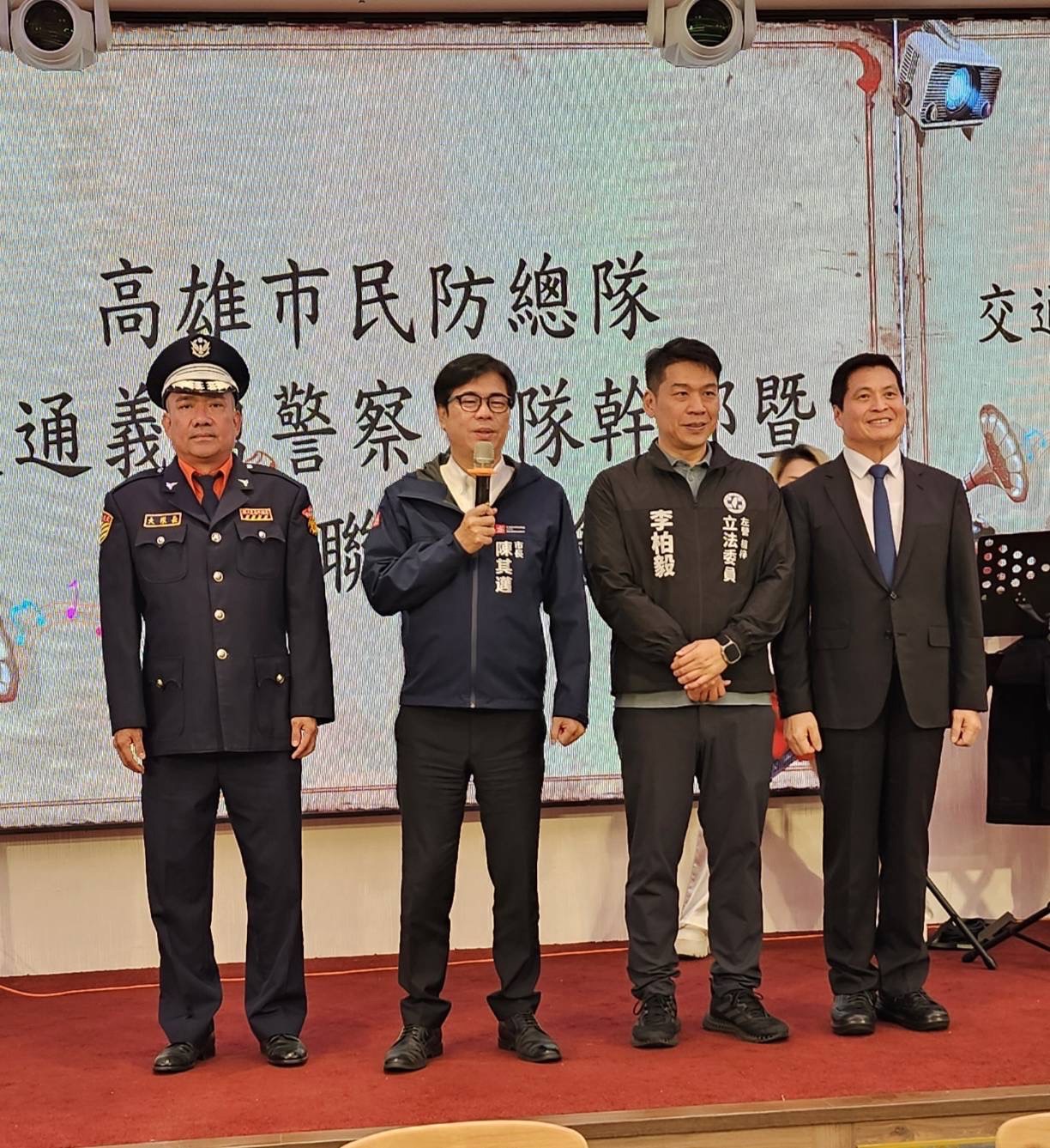 吳俊毅接任高市義交大隊長,要做交通維護堅強後盾 吳俊毅接任高市義交大隊長,要做交通維護堅強後盾