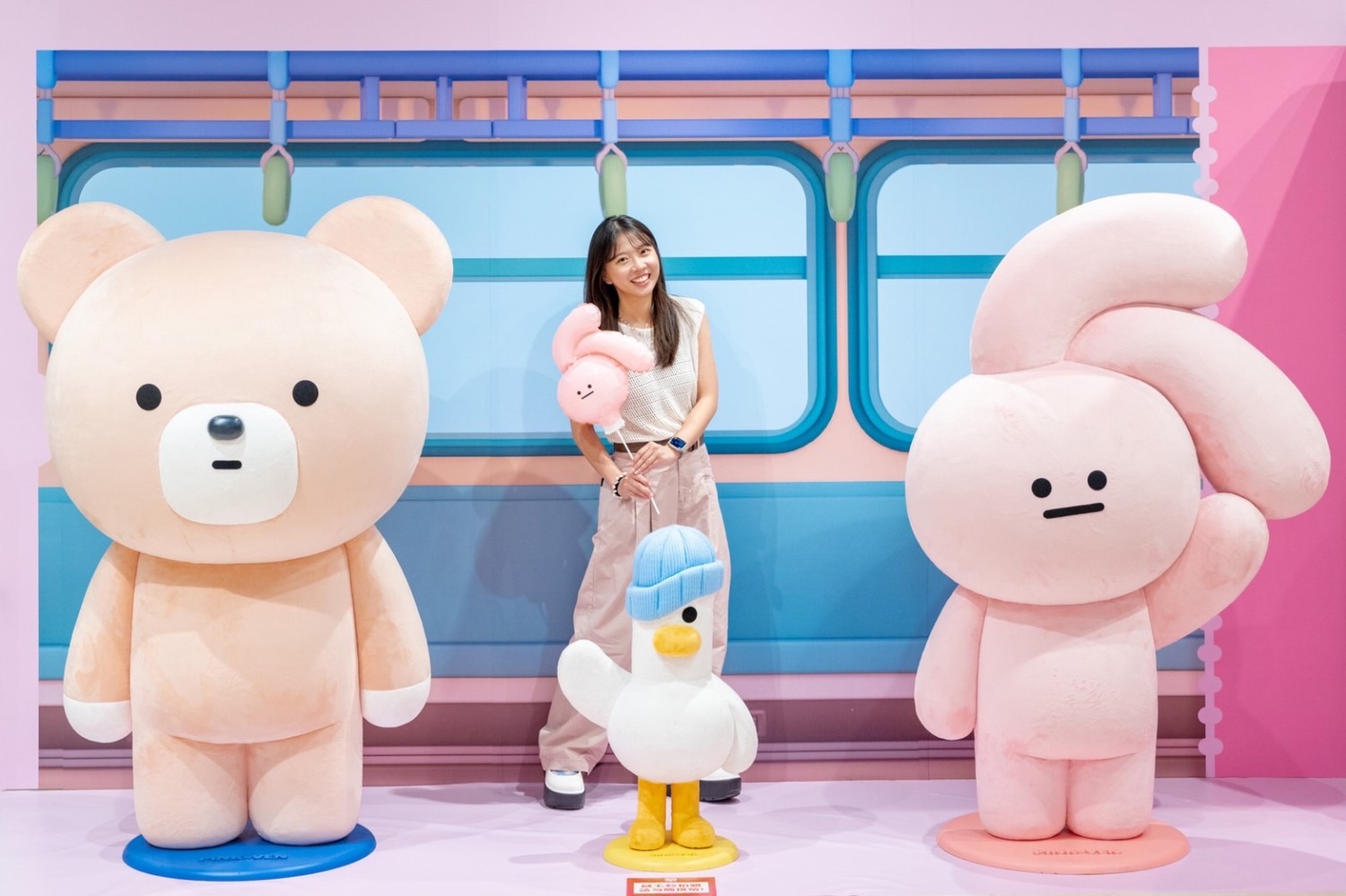 好想兔+PINK&VEN+玩樂園 限時登陸高雄夢時代! 好逛、好拍快閃店 鐵粉們別錯過了!