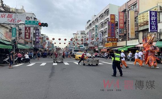 城隍夜巡諸羅城 9月3日行經嘉市區注意交管