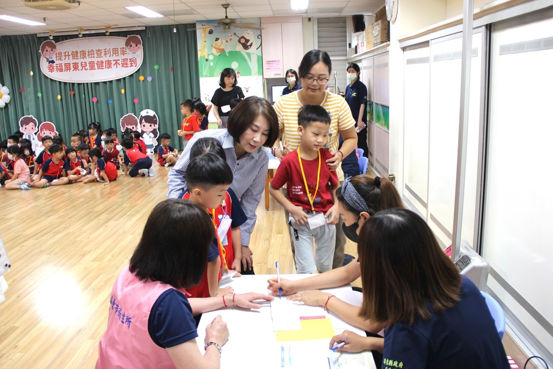 屏縣行動醫療團入幼兒園健檢 守護兒童健康