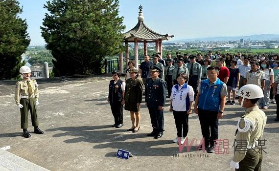 英魂不滅 南投縣秋祭典禮致敬抗戰英靈