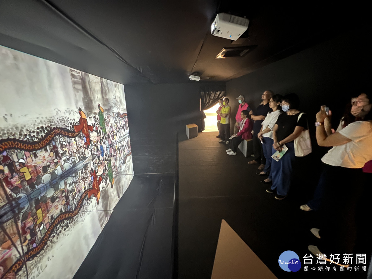 彰化縣文化局自即日起至10月6日在彰化縣立美術館展出「千里快哉風～許文融創作展」。圖/<br /><br /> 記者鄧富珍攝