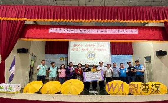 江達隆愛心回饋母校 造福德興國小、永靖國中及竹子村霖濟宮