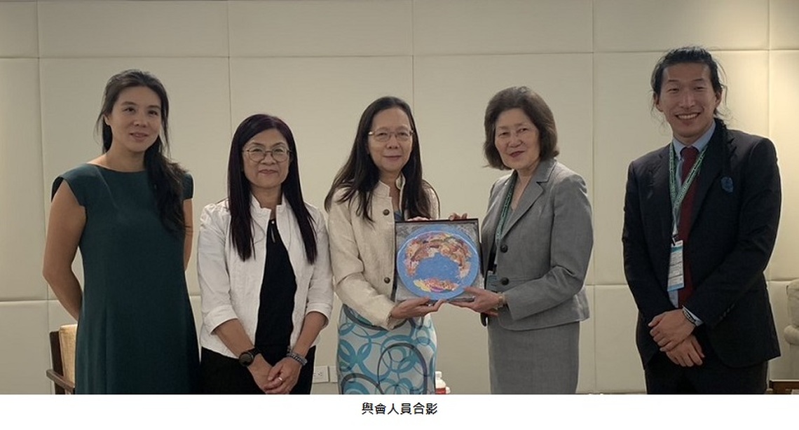 海委會副主委黃向文會見美國環保署副署長西田珍 共商台美海洋環境保護合作