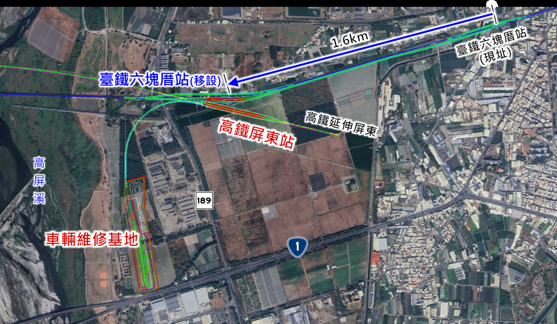交長陳世凱視察高鐵屏東站特定區   屏縣府盼盡速推動進入二階環評