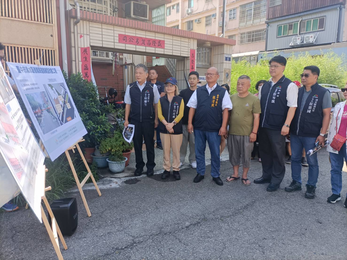 海線多處低漥地逢雨必淹 議長張清照促改善清水信義路低漥處優先墊高