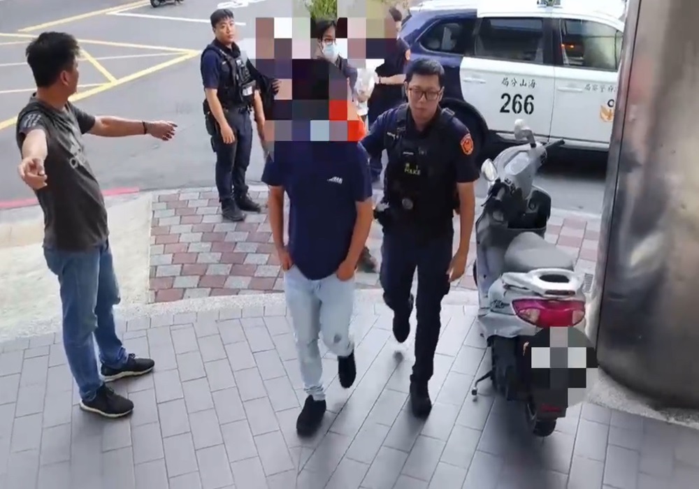 工地糾紛攜械撂人助陣 板橋警速逮4嫌 233 248240906a03