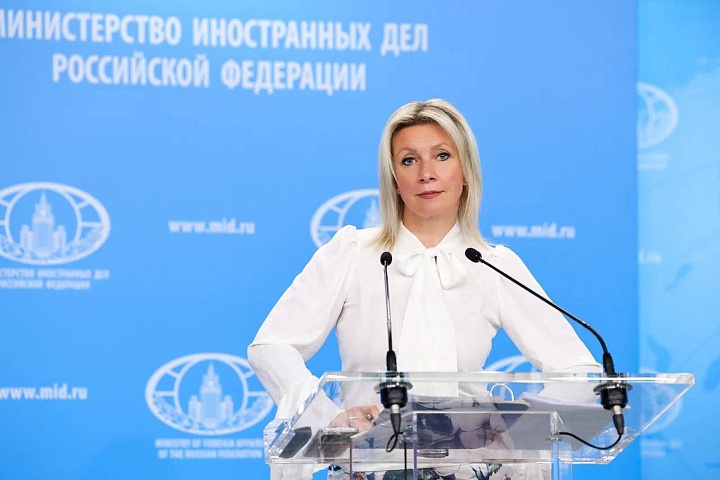 俄羅斯外交部發言人扎哈羅娃(Maria Vladimirovna Zakharova)3日回答媒體提問時,竟以「狗吠」形容賴總統言論。圖/取自俄羅斯聯邦外交部官網