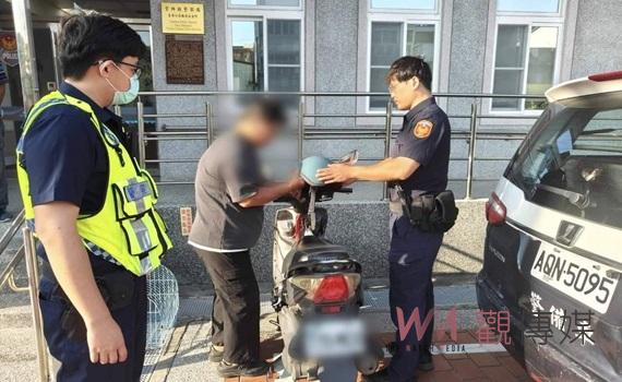 迷路女騎士窘境求助 臺西警暖心助解困