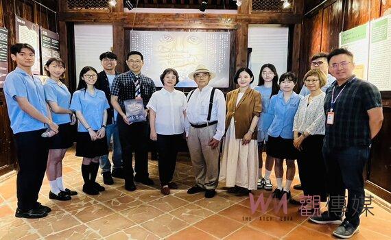 明道中學轉型正義校園對話 移展霧峰林家宮保第草厝