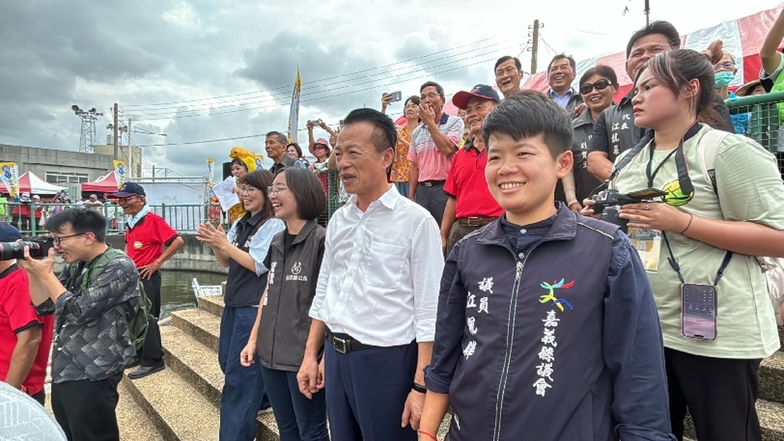 重現涸魚牽罟收捕漁獲情形 嘉義鹿草鄉涸魚文化季登場