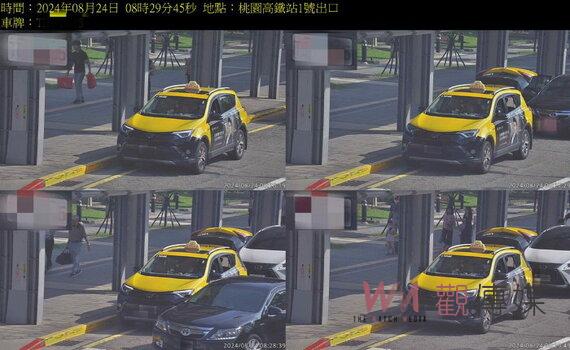 高鐵桃園站設前置鏡頭科技執法 二個月取締違規停車2,888件
