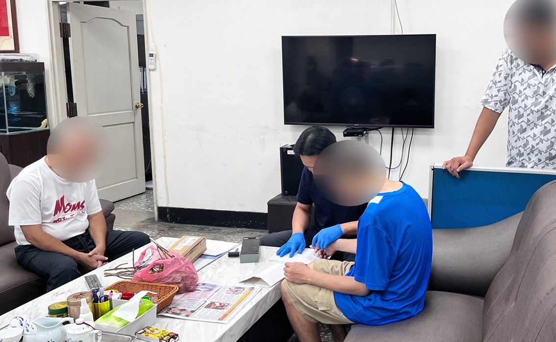 ▲圖說：員警透過人臉辨識系統及地緣關係比對下，終於查出走失的張男身分 （圖／台中市政府 提供）
