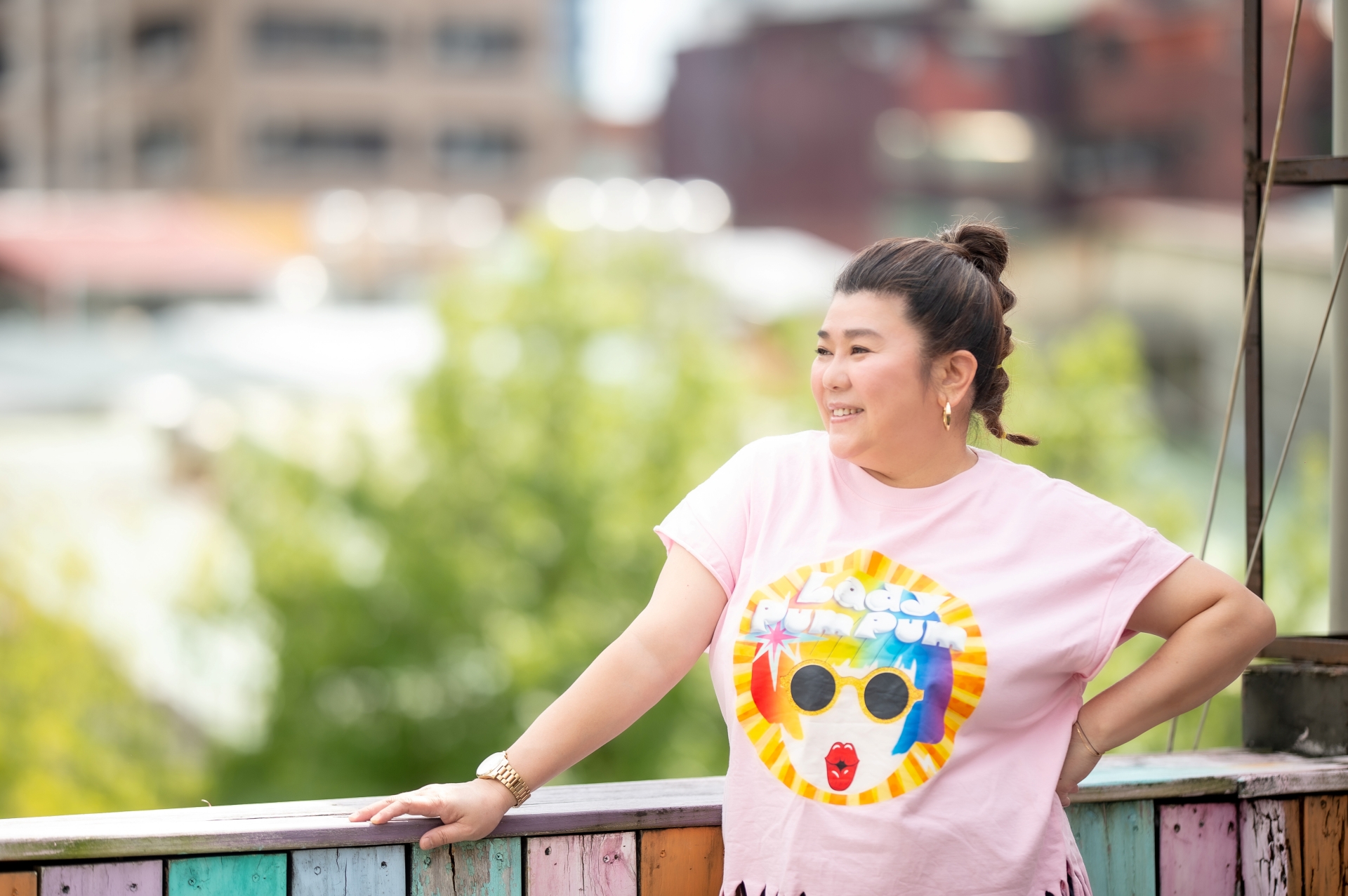 林美秀從舞者、演員到現在拿積蓄出個人專輯《Lady Pum Pum》,每一步都是人生的奇妙緣分。圖/陳思豪攝