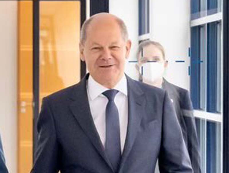 德國總理蕭茲(Olaf Scholz)。圖/X @OlafScholz