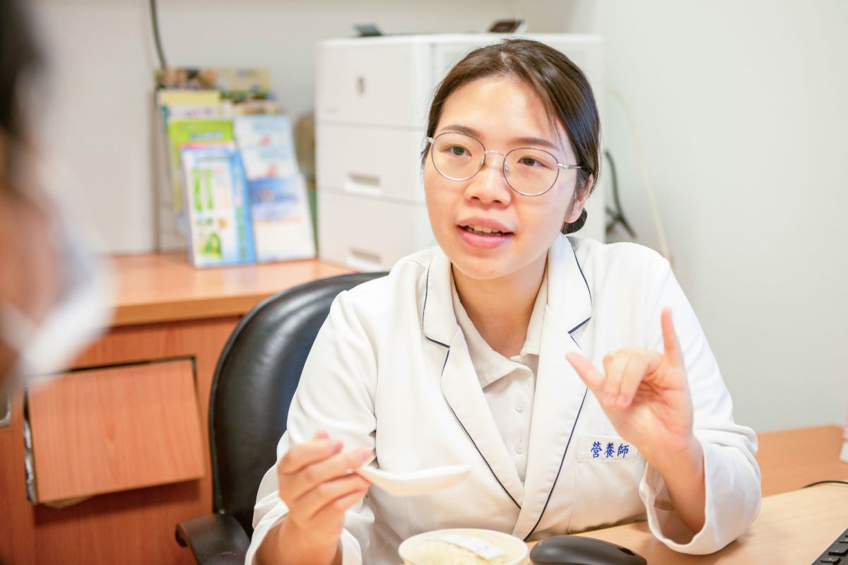 周家琳營養師分享正確飲食觀念,讓糖友在享受美食的同時,也可以兼顧身體健康。