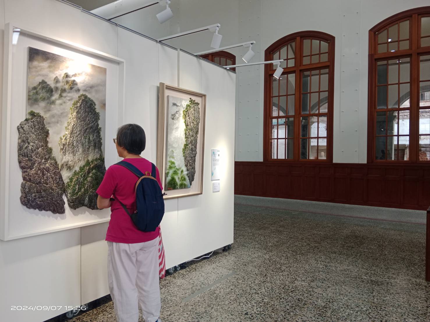 新竹生活美學館舉辦璞玉發光展場。（圖片記者黃溎芬翻攝）