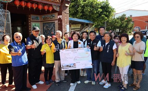 雲82線江厝至泰安改善工程將啟動 張麗善:提升用路安全與生活品質
