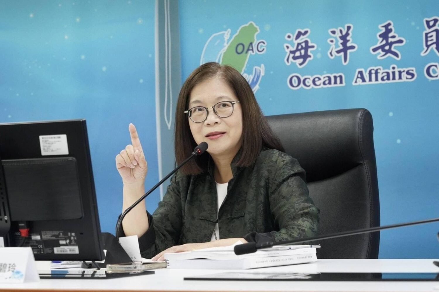管碧玲:積極部署「應處海油化學污染跨機關國家隊」 跨機關兵棋推演 強化海域防救災機制