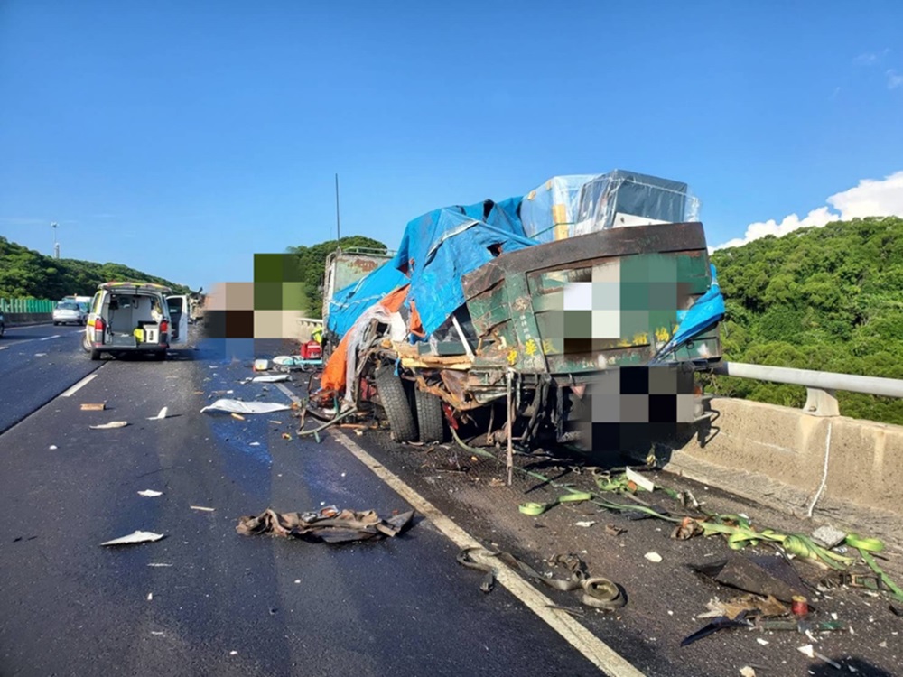 2日3起大型車死亡事故 國道紅斑馬加強取締違規 219 cnews204240910a01