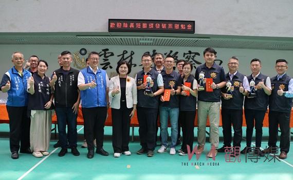 雲林縣肅槍打詐奪警政署第一　張麗善縣長讚揚團隊淨化治安