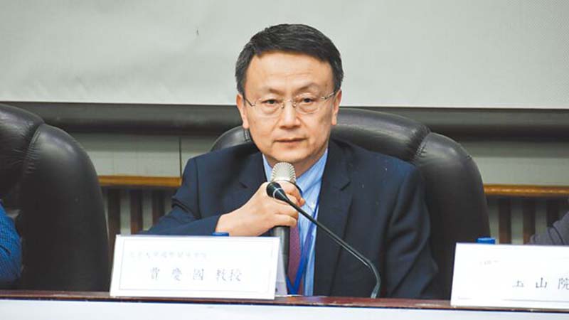 北京大學國際關係學院教授賈慶國。圖/擷取自網路