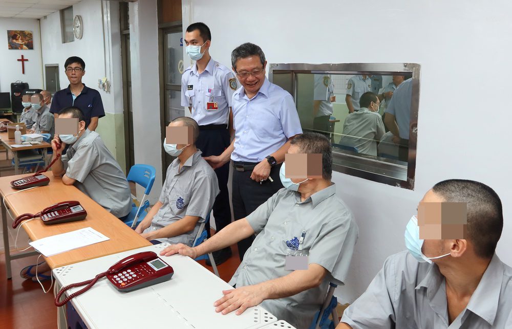 中秋傳情作伙來反詐 基隆監獄懇親會歡聚