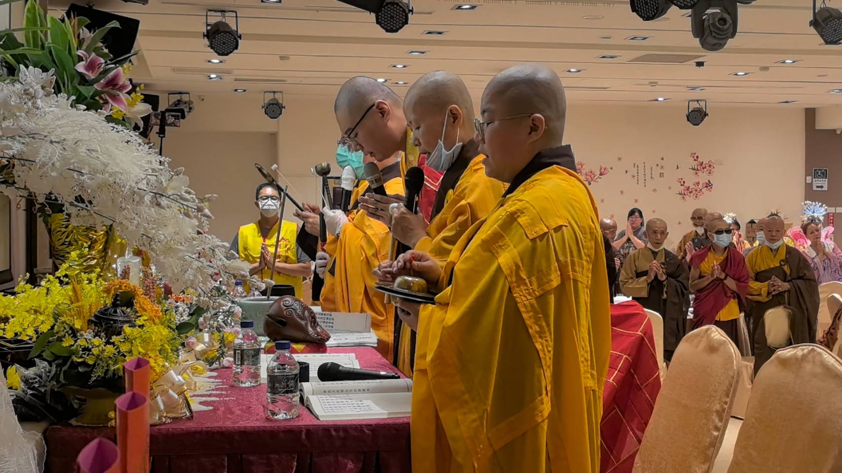 大同世界慈善會在於8月31日台中迦樂悅會館舉辦理「大同世界慈善會護國息災大法會」。