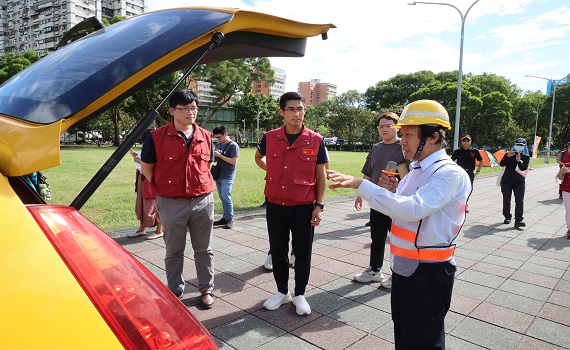 林口防災公園演練 防震自救自護減傷亡