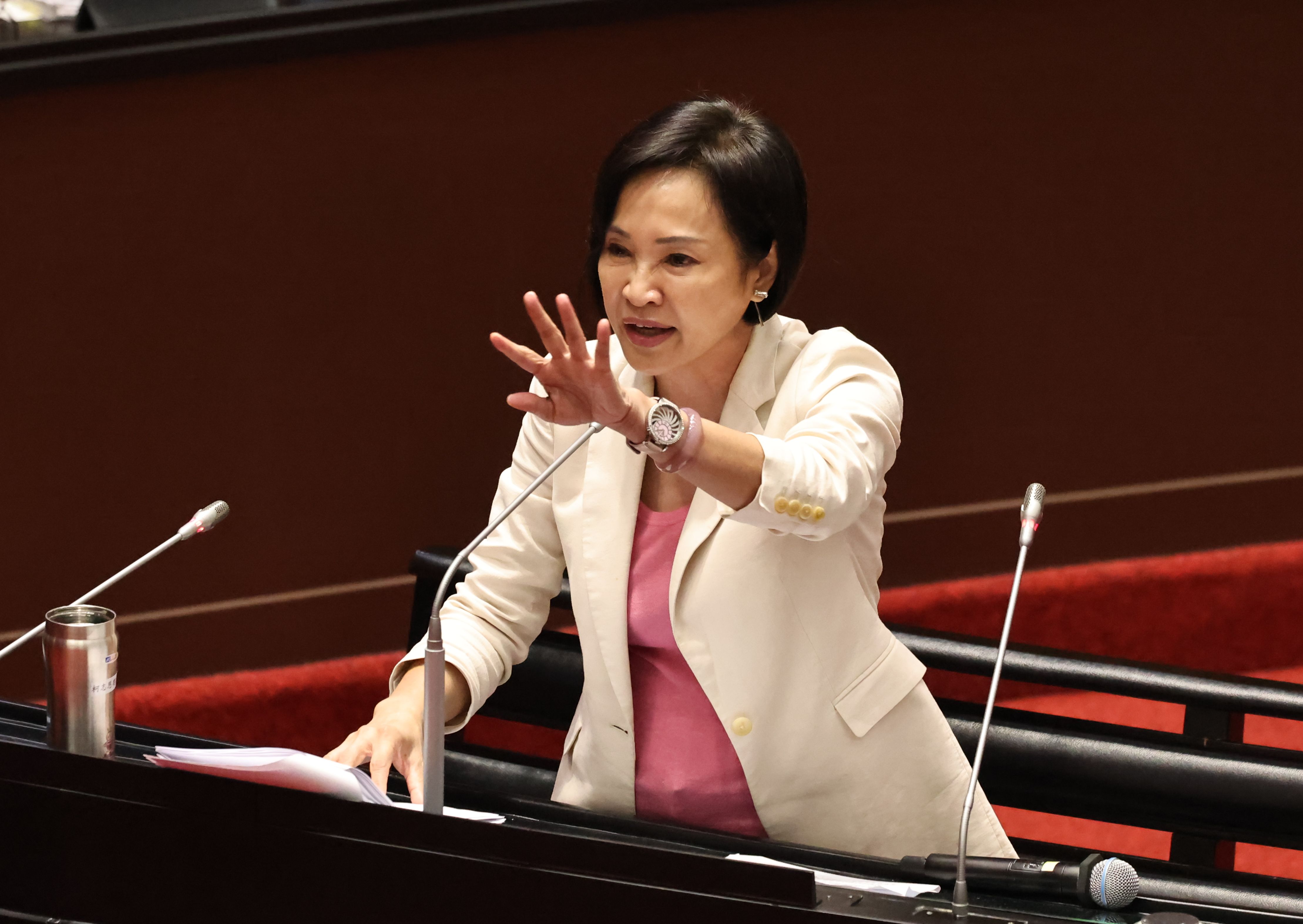 國民黨立委柯志恩被認為是2026高雄市長選戰國民黨最佳人選。資料照片/林啟弘攝