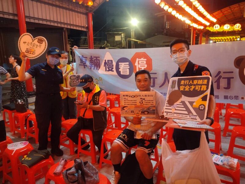 圖文:警一分局路口科技執法防制有成 交通事故減少74%。